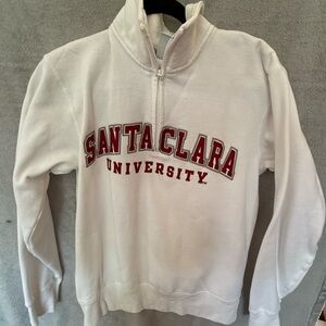 Santa Clara University Champion White and Gray Athleticwear